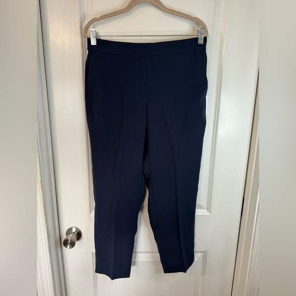 NWT J. Crew Women’s Navy Jamie Dress Pants - Size 12P - Picture 1 of 7